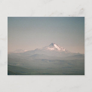 Monte Hood en la tarjeta postal Dusk