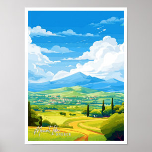 Monte Ida Grecia ilustracion de Viaje de Arte