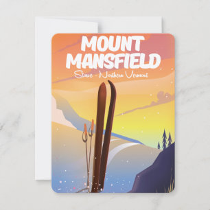 Monte Mansfield, esquí de Stowe, Vermont septentri