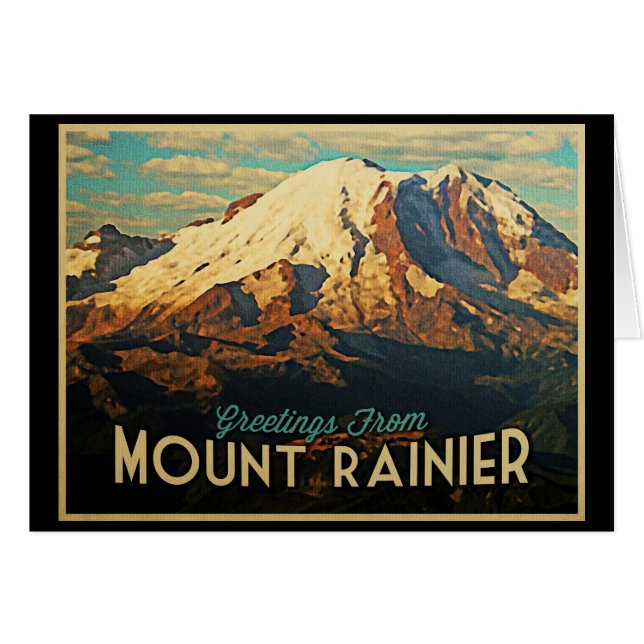 Monte Rainier (Anverso (Horizontal))