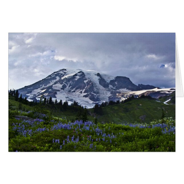 Monte Rainier (Anverso (Horizontal))