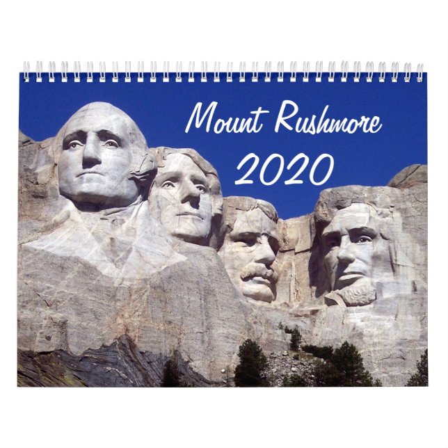 Monte Rushmore - Calendario 2020 (Tapa)