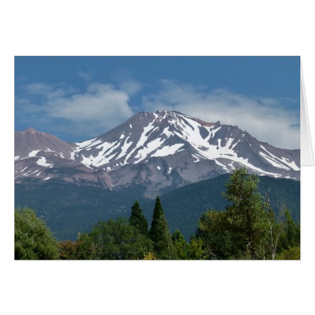 Monte Shasta California (Anverso (Horizontal))