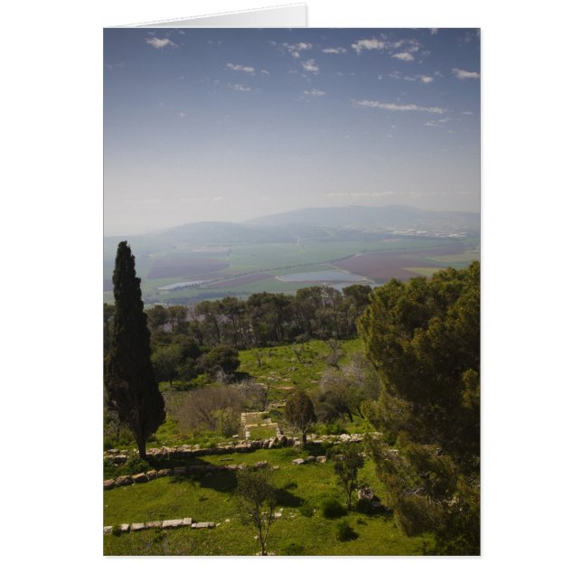 Monte Tabor, lugar de transfiguración bíblica (Frente)