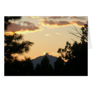 Monte Washington al atardecer