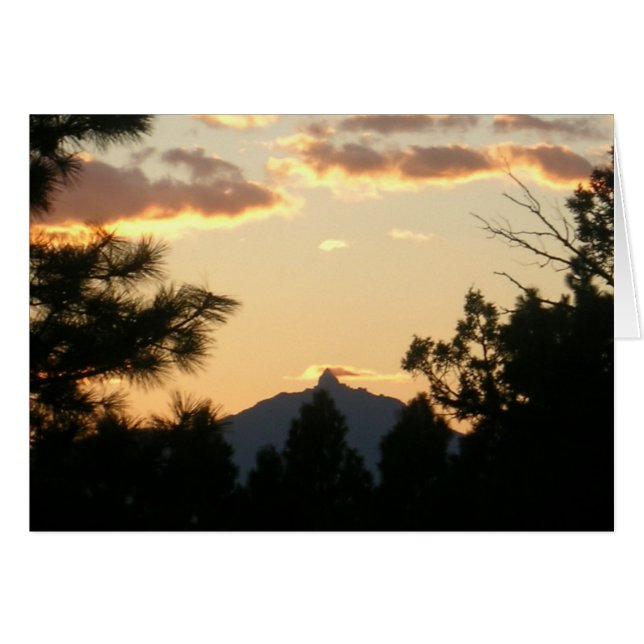 Monte Washington al atardecer (Anverso (Horizontal))
