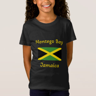 Montego Bay Jamaica - Camiseta con bandera jamaiqu