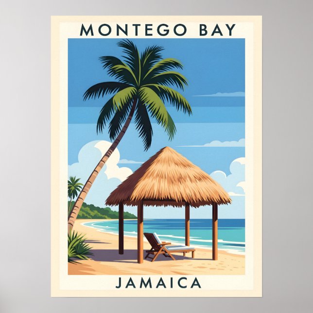 Montego Bay Jamaica Viajes de arte - ISLA TROPICAL (Frente)