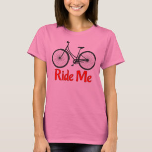 Mónteme camiseta de la bicicleta