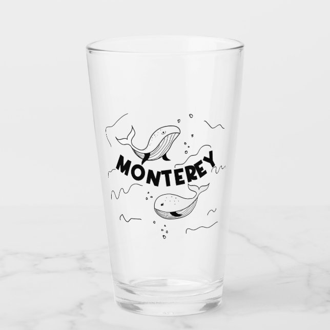 Monterey California Whales (Anverso)