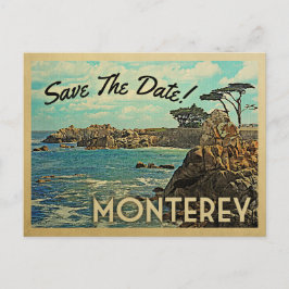 Monterey Guarda Las Postales Vintage De Fecha