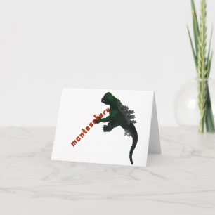 Montessaurus Ordena Su Tarjeta De Nota De Nombre