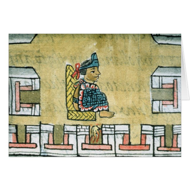 Montezuma II, del 'Codex florentino (Anverso (Horizontal))