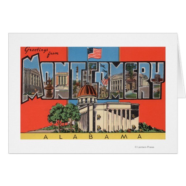 Montgomery, Alabama (Capital Bldg) (Anverso (Horizontal))