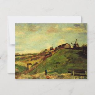 Montmartre: Cantera, los molinos por Vincent van G
