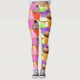 ¡Montones de muffins! Leggings