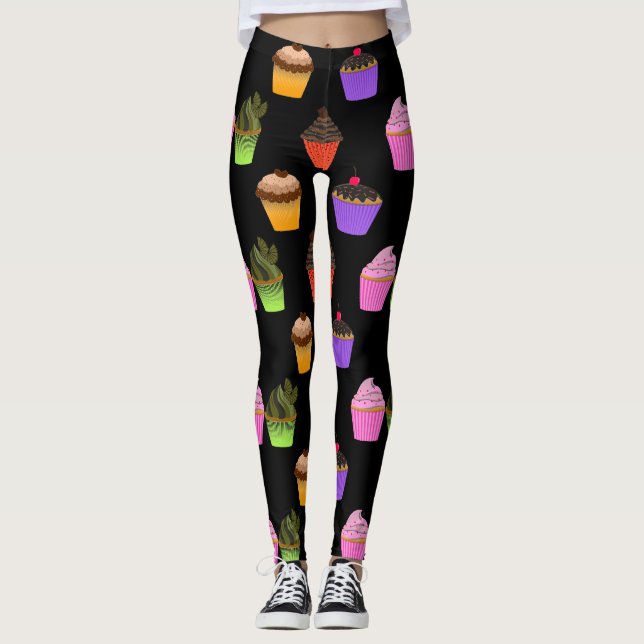 ¡Montones de muffins! Leggings (Anverso)