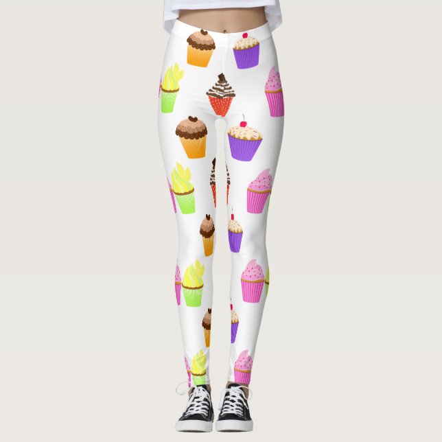 ¡Montones de muffins! Leggings (Anverso)