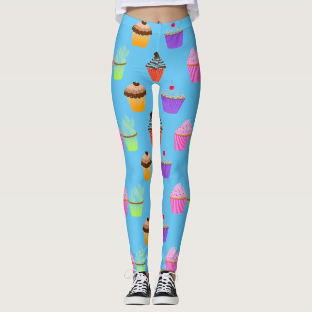 ¡Montones de muffins! Leggings (Anverso)