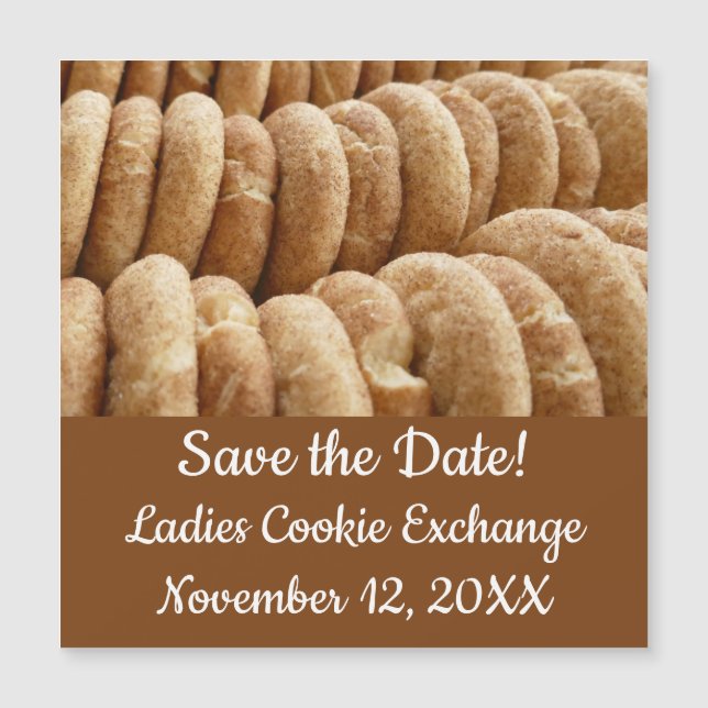 Montones de Snickerdoodles Salvan la Fecha (Anverso)