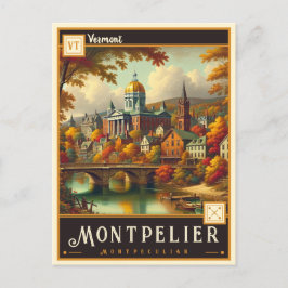 Montpelier, Vermont | Postal de época