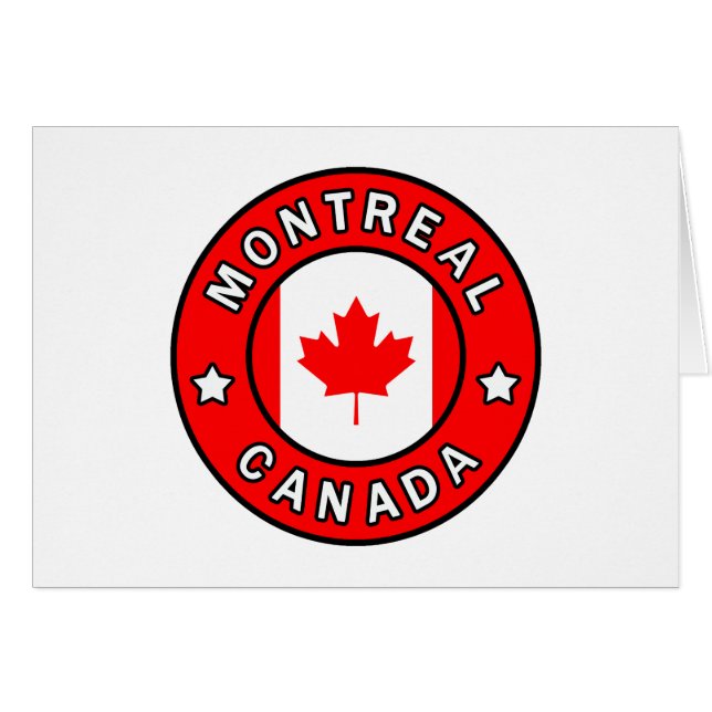 Montreal Canadá (Anverso (Horizontal))