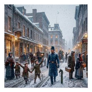Montreal, Canadá Impresión de invierno de 1851