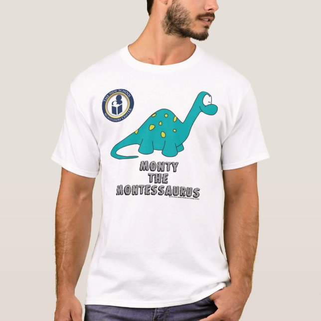 Monty la camiseta de Montessaurus (Anverso)