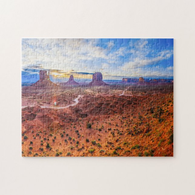 Monument Valley Utah. Rompecabezas (Horizontal)