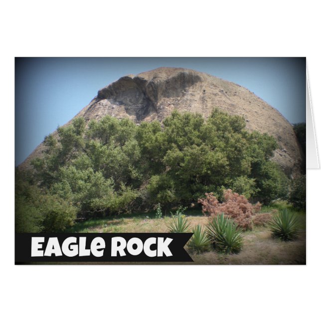 Monumento a Eagle Rock California (Anverso (Horizontal))