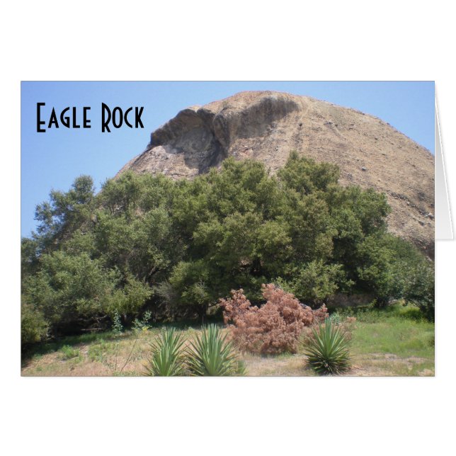 Monumento a Eagle Rock California (Anverso (Horizontal))