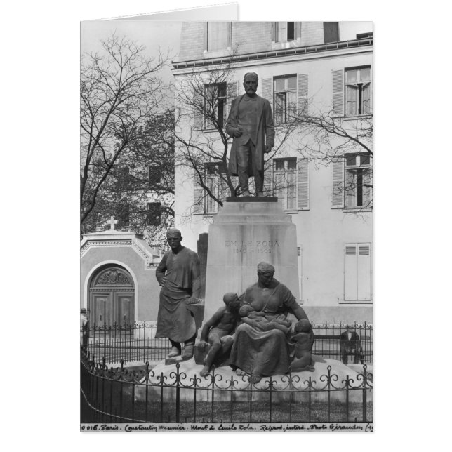 Monumento a Emile Zola (Frente)