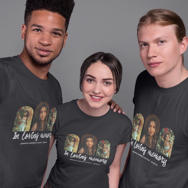 Monumento a la camiseta del funeral de Collage de  (Subido por el creador)