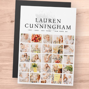 Monumento a la modernidad Foliage simple 25 Collag