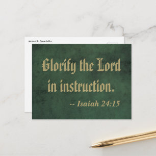 Monumento a la postal St. César de Bus (SLE 001)