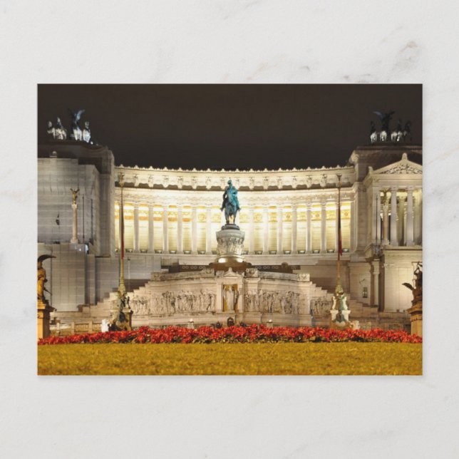 Monumento a la postal Vittorio Emanuele II, Roma I (Anverso)
