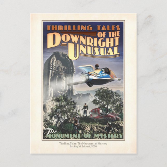 Monumento a la tarjeta postal misteriosa (Anverso)