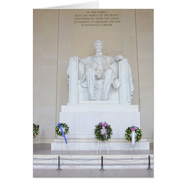 Monumento a Lincoln. (Frente)