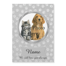 Monumento a los Personalizados grises personales y