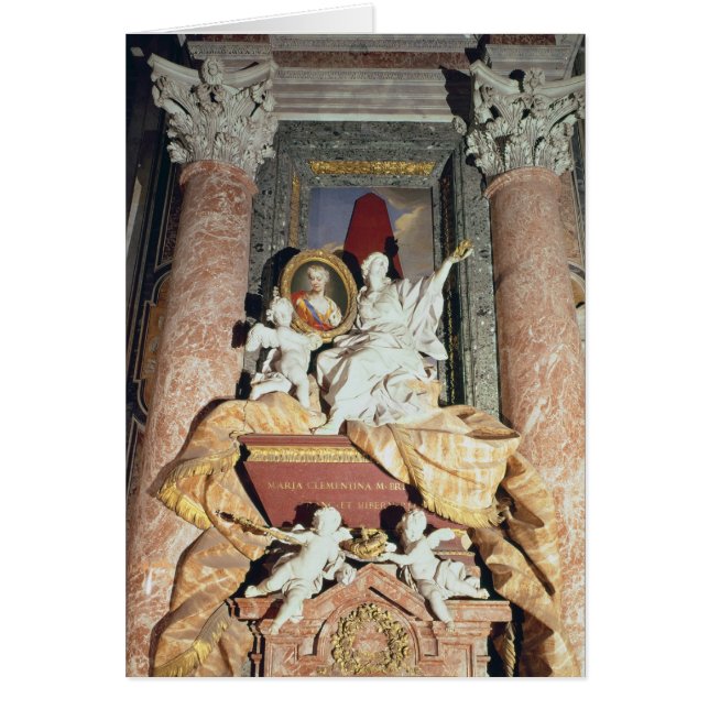 Monumento a Maria Clementina Sobieska 1739 (Frente)