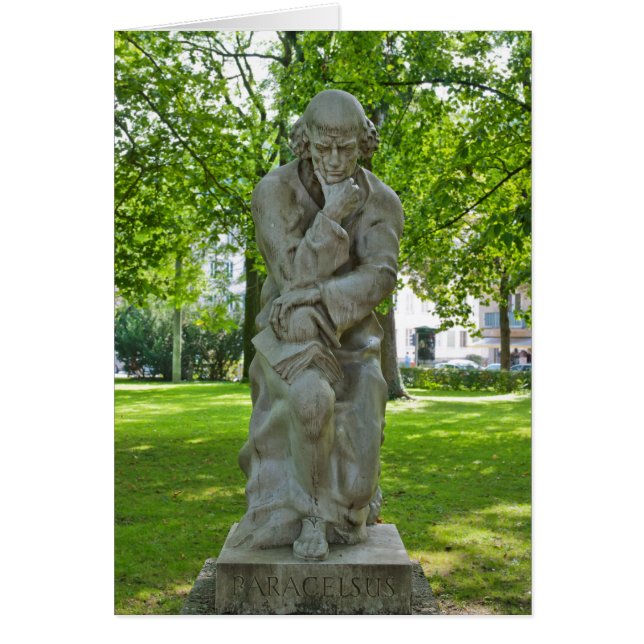 Monumento a Paracelso en Salzburgo (Frente)