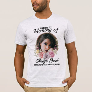 Monumento a personalizado descansa en camiseta de 