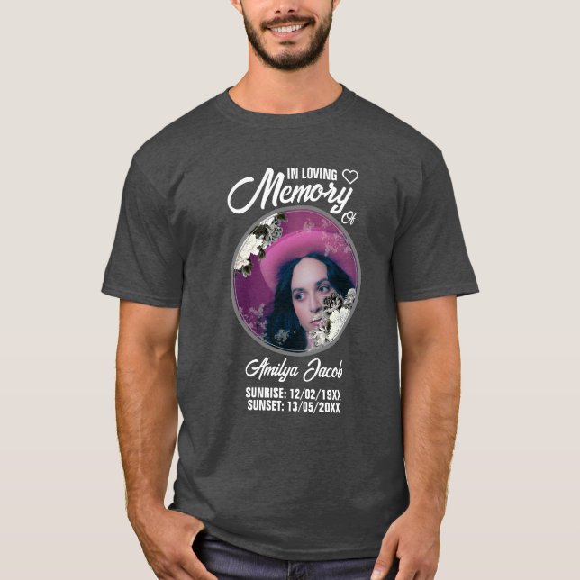 Monumento a personalizado descansa en camiseta de  (Anverso)
