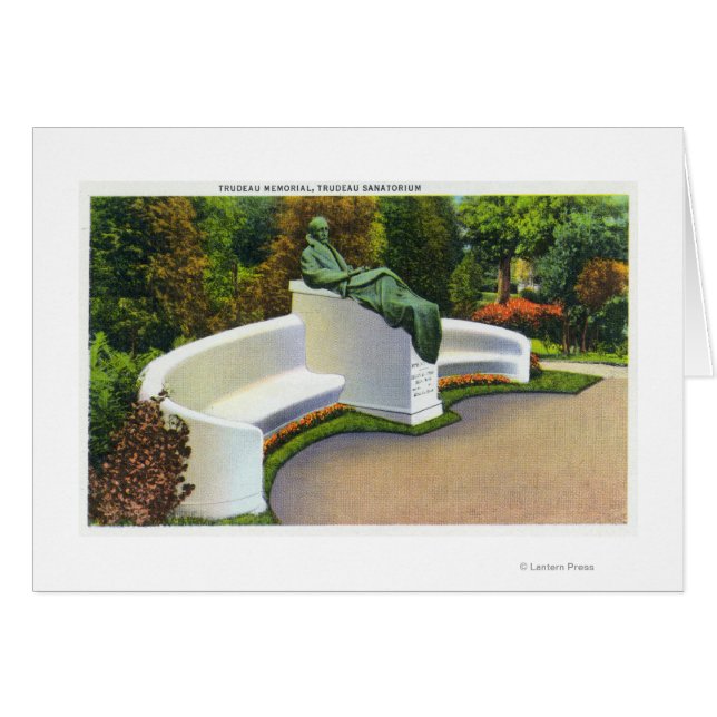 Monumento a Trudeau, Escena del Sanatorio de Trude (Anverso (Horizontal))