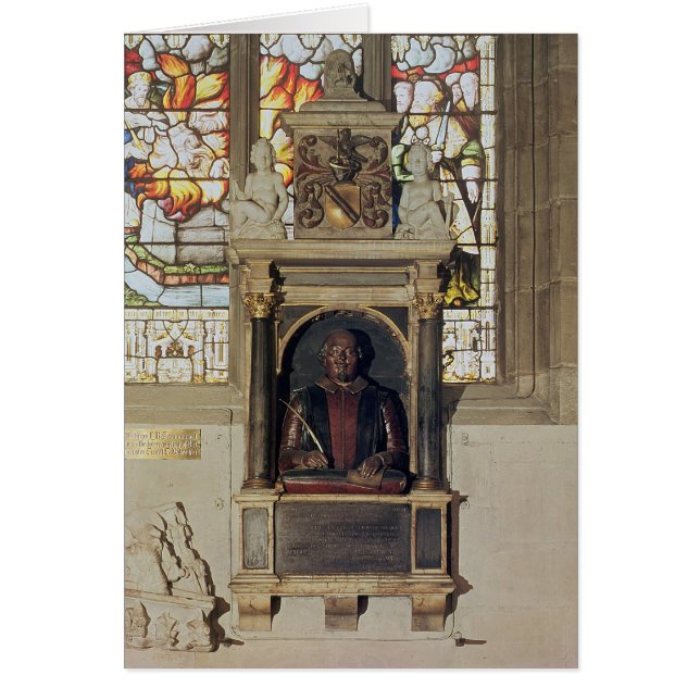 Monumento a William Shakespeare c.1616-23 (Frente)