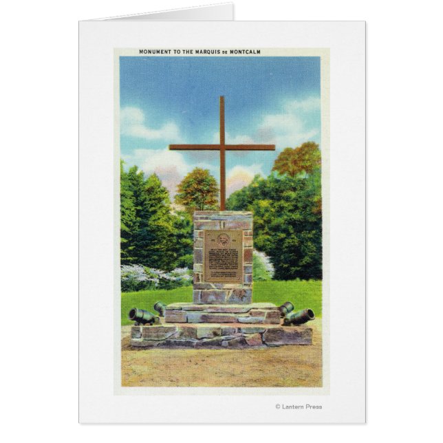 Monumento al Marqués de Montcalm (Frente)