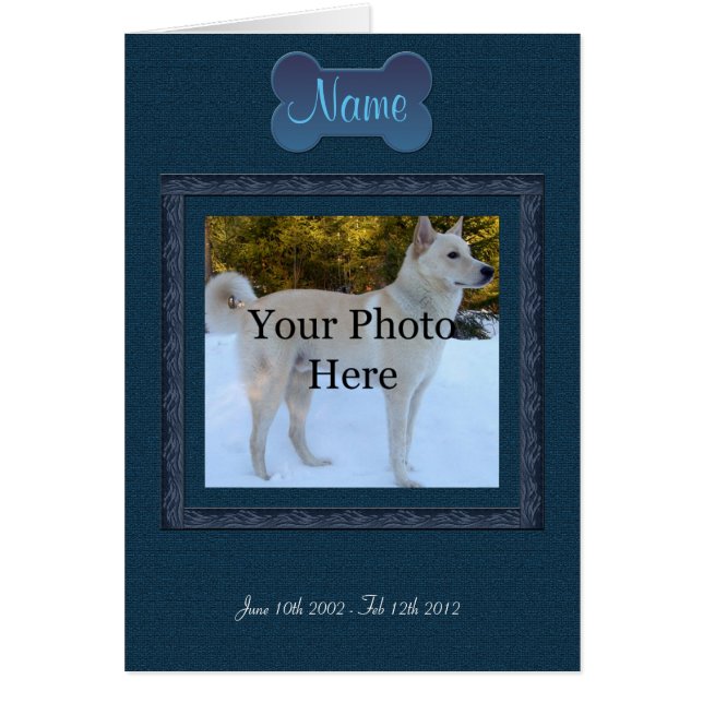 Monumento al Mascota personalizado (Frente)