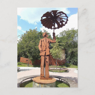Monumento al Poeta Desconocido. Moscú. Tarjeta pos