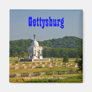 Monumento del PA en el imán de Gettysburg
