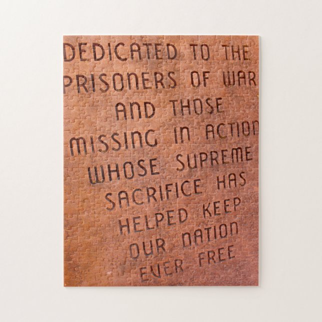 Monumento Militar Nuevo México. Rompecabezas (Vertical)